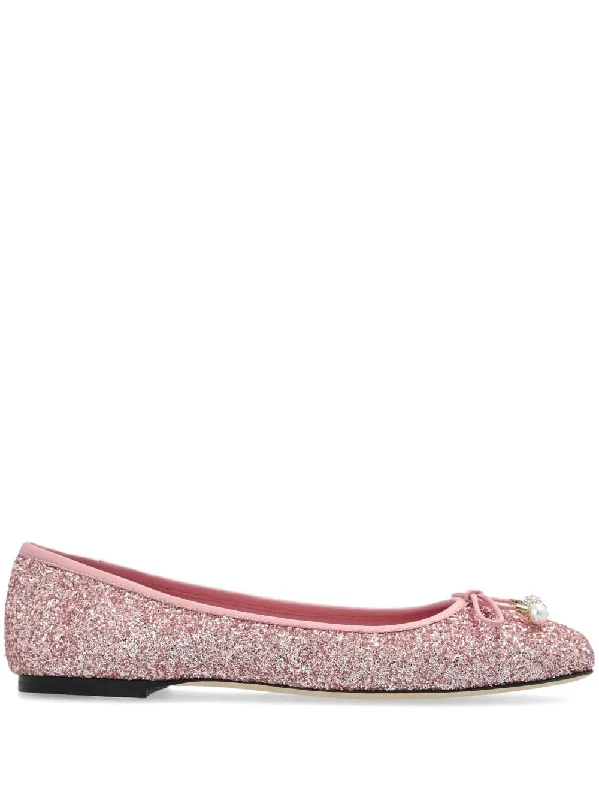 Jimmy Choo Women's Flat Shoes pink