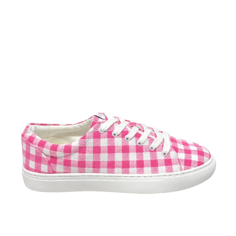 soft athletic shoes calm-Shoes Sneakers By J. Crew In Pink & White, Size: 8