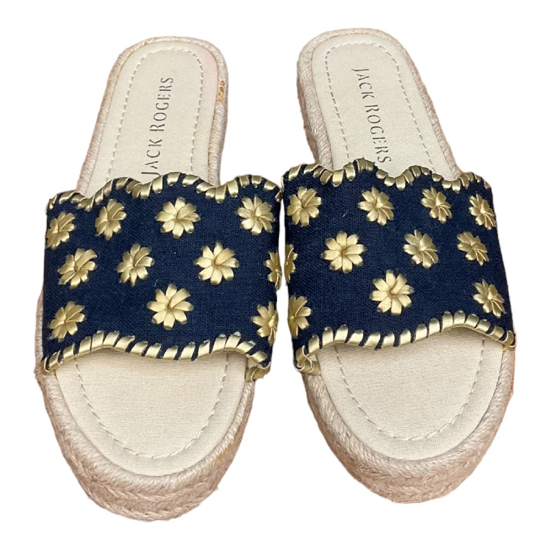 vibe flats handmade-Flats for dressesShoes Flats Espadrille By Jack Rogers  Size: 8.5