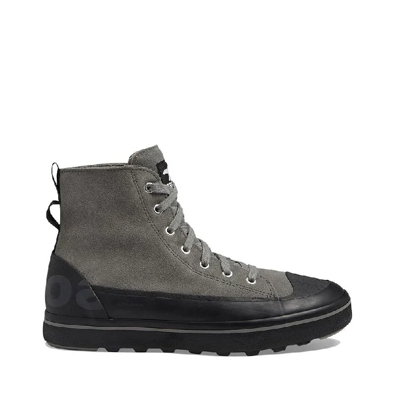 warm boots for winter-Men's Shoes Sorel CHEYANNE METRO II Waterproof Sneaker Boots 2048571052 QUARRY