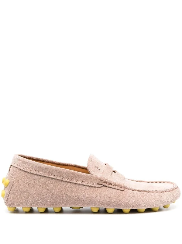 Tod's Women's Flat Shoes Powder