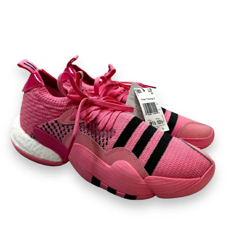 breathable athletic shoes fresh-Trae Young 2.0 'Pink Trap House basketball shoes By Adidas In Pink, Size: 10.5