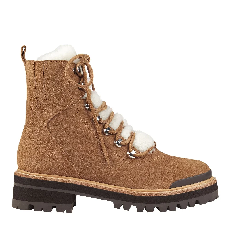 comfortable snow boots for long wear-Izzie Lugsole Ankle Boot