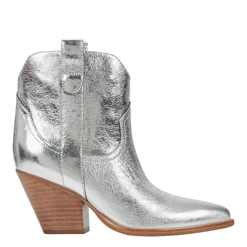 stylish boots for rainy weather-Marlie Western Bootie