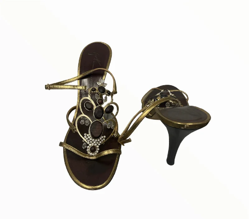 Sandals Luxury Designer By Giuseppe Zanotti  Size: 9