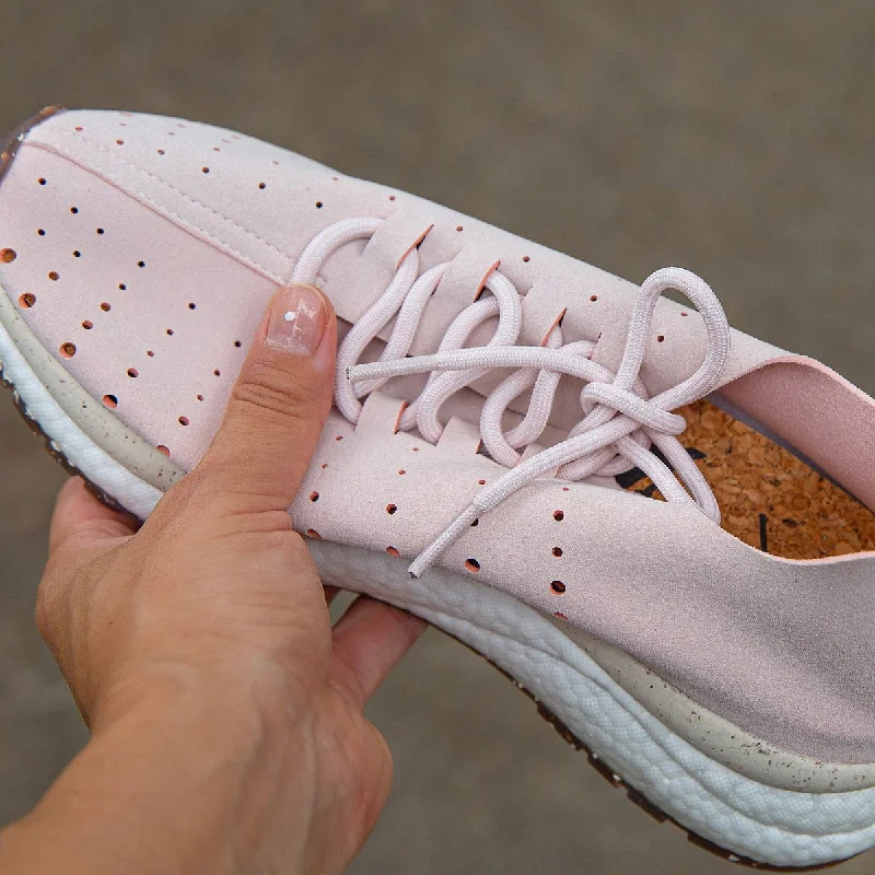 chunky athletic shoes vibe-ALSTEAD in LIGHT PINK Sneakers