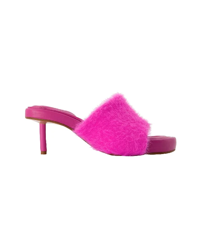 Argilla Mules in Pink Polyamide