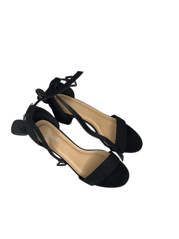 grace high heels premium-Shoes Heels Block By Clothes Mentor In Black, Size: 8.5