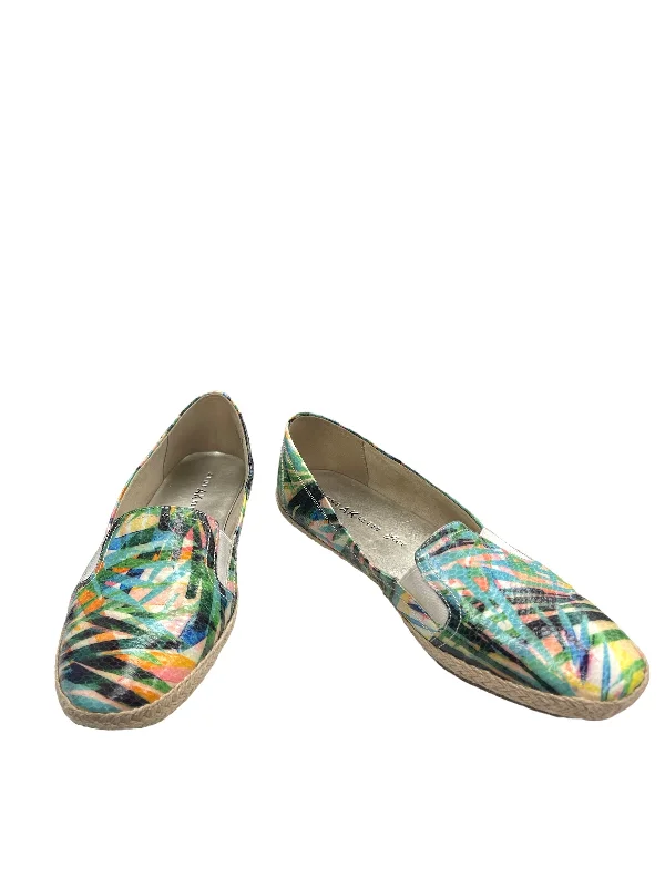 charm flats silver-Flats to wear with leggingsShoes Flats Boat By Ak Anne Klein  Size: 8.5