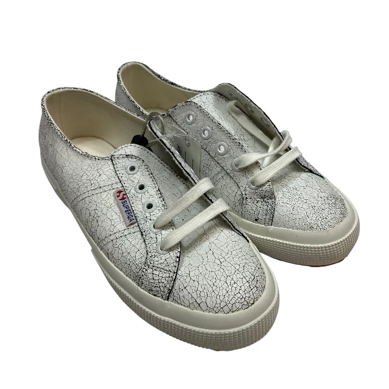 cushioned athletic shoes rest-Shoes Sneakers By Superga In White, Size: 7.5