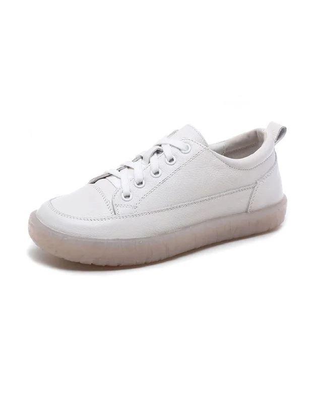 athletic shoes for tennis-Comfortable Daily Casual Leather Sneakers | 35-41