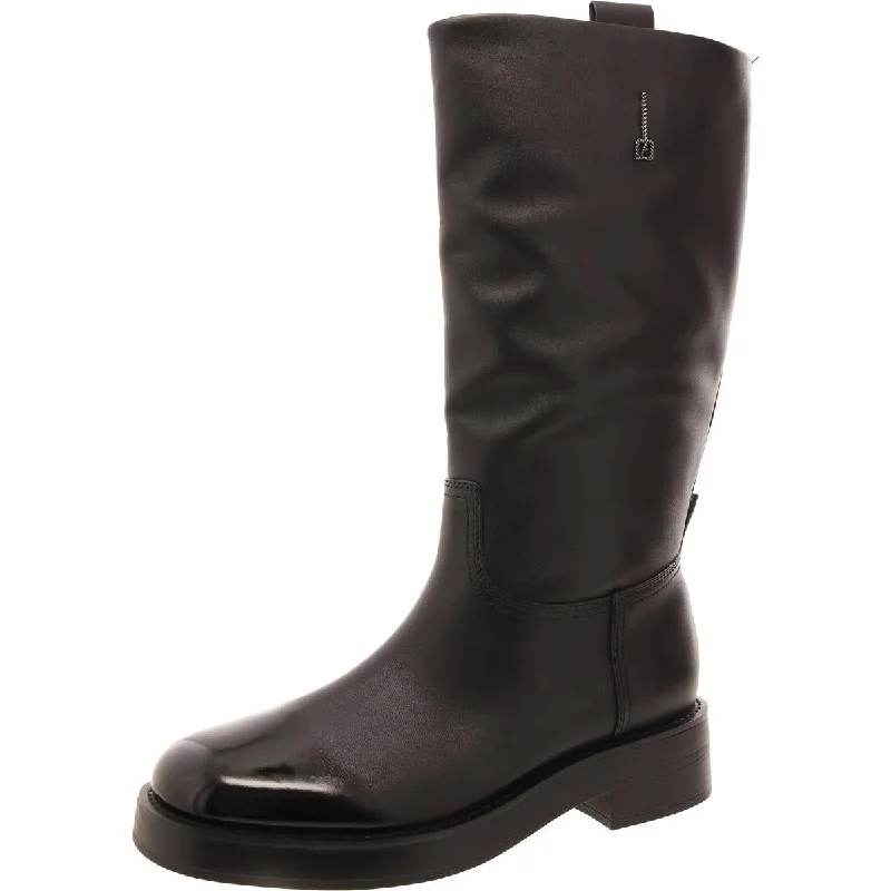 comfortable ankle boots-Franco Sarto Womens Trevi Leather Tall Knee-High Boots