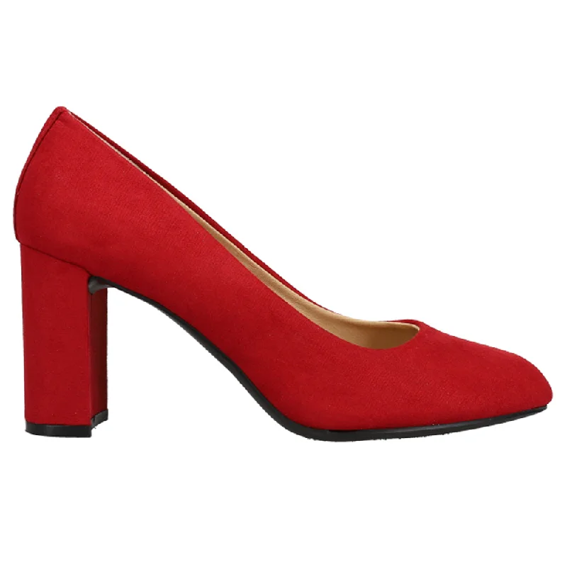 vibe high heels handmade-Lofty Block Heel Pumps