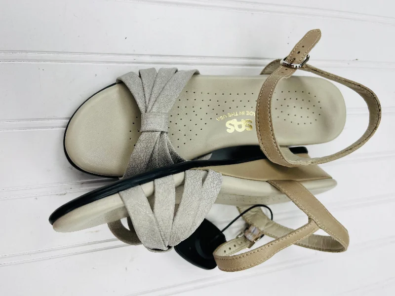 Sandals Flats By Sas In Cream, Size: 6.5